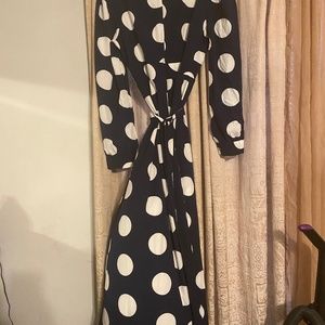 Dotted  long dress